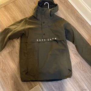 DOPE Forest Green Ski Jacket